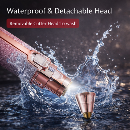 2 in 1 Facial Hair Remover & Eyebrow Trimmer