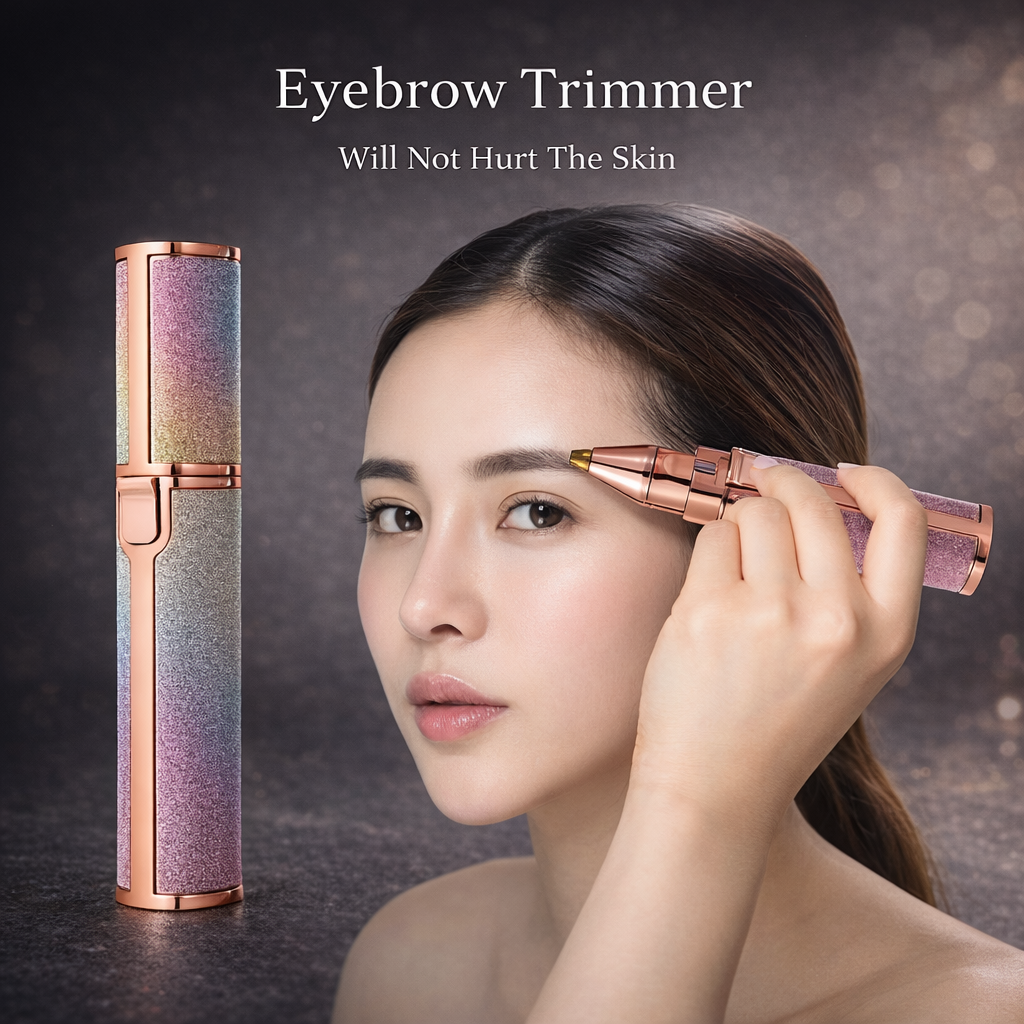 2 in 1 Facial Hair Remover & Eyebrow Trimmer