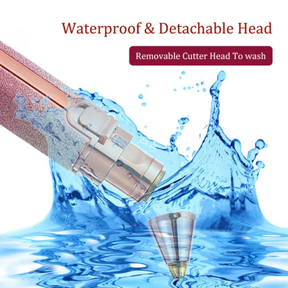2 in 1 Facial Hair Remover & Eyebrow Trimmer for Women